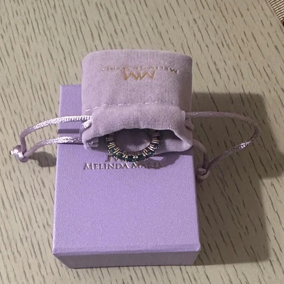 MELINDA MARIA Grand Heiress Emerald Ring - Picture 2 of 3